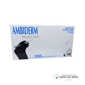 GUANTE AMBIDERM DE NITRILO "CH" (S) caja