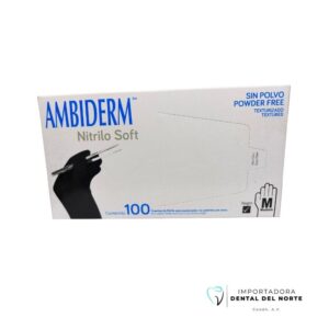 GUANTE AMBIDERM DE NITRILO "M" caja