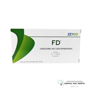 Anestesia ZEYCO 2% 1:100 Plástico Caja